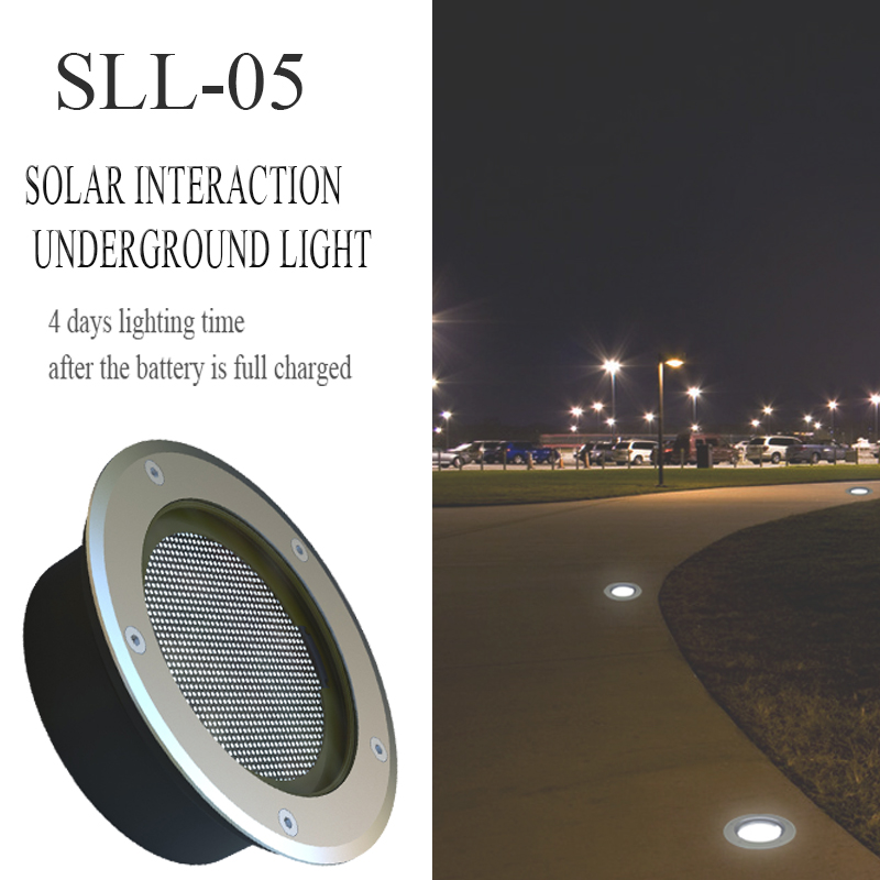 Round Small Led Solar Light For Swimming Pool 12 hours