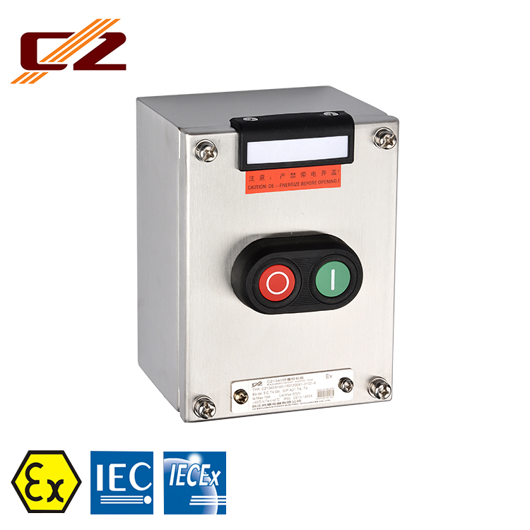 IECEX and ATEX Certified Explosion-proof Stainless Steel Electrical Main Switch Box