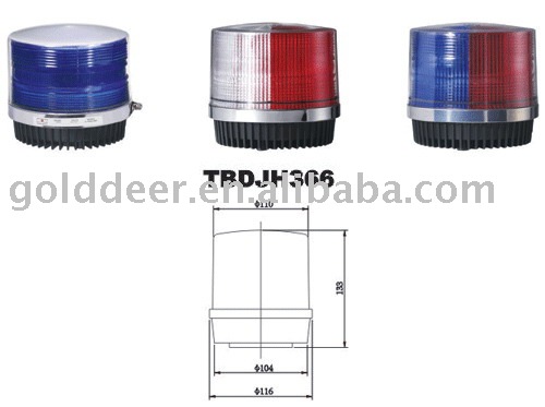 Emergency Vehicles Flashing led Strobe Beacon Warning Light