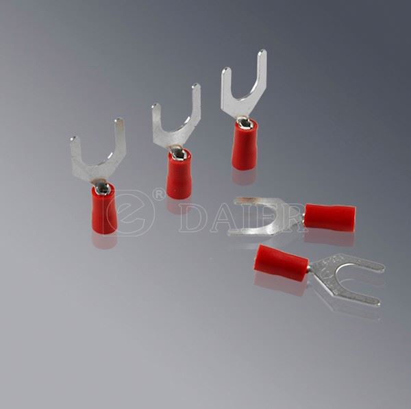 TU-JTK Type Furcate Pre-Insulating Terminal SV Series Terminal Lugs