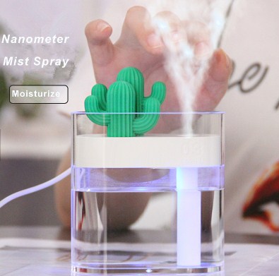 Car Humidifier with Aroma Diffuser, Changing Color Aroma Diffuser, Mini USB Portable Commercial Aroma Diffuser Scent Nebulizer