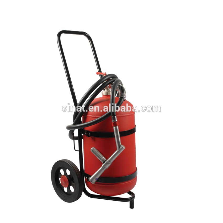 Dry chemical wheel type 50 lbs Fire Extinguisher for sale