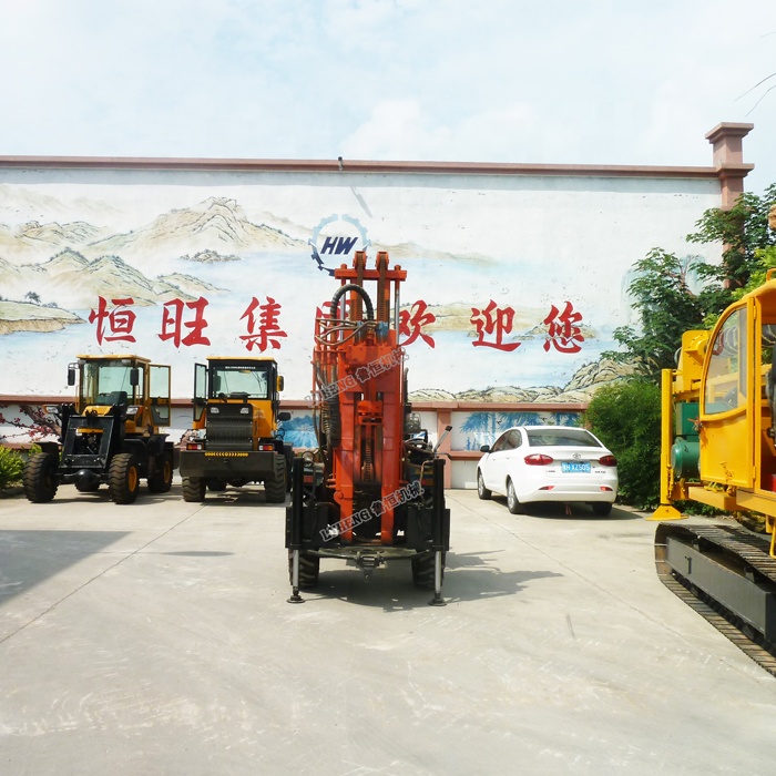 Tractor mounted 200meter water well drilling machine