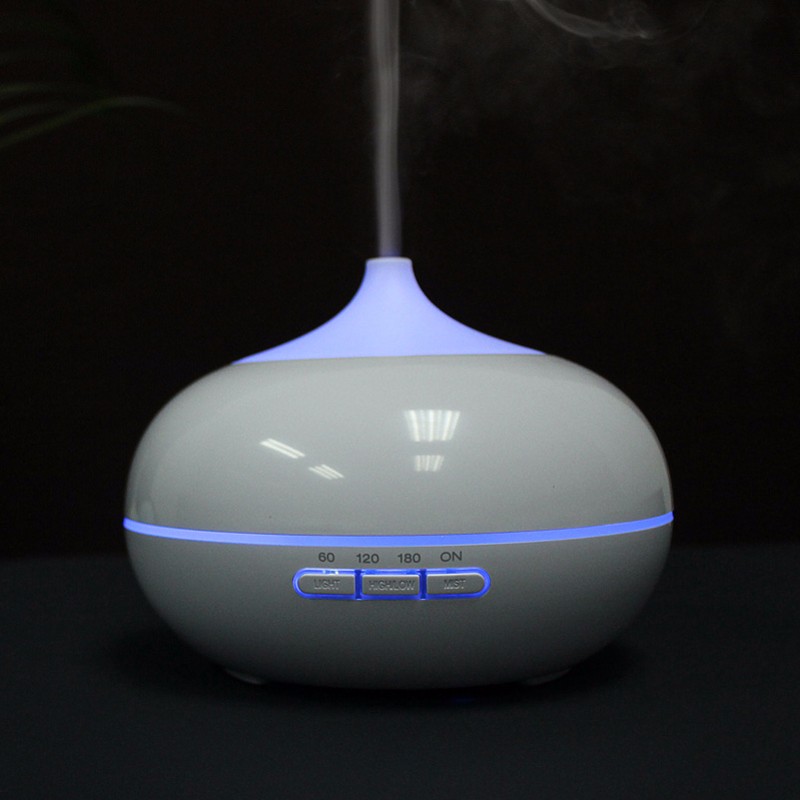 2017 Trending Products 300ml Home Sleeping Noiseless Wood Grain Air Purifier Humidifier With Scent Diffuser