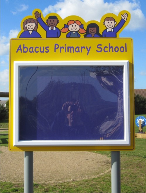 Acrylic building Material acrylic handing sign board /Aluminum composite panel