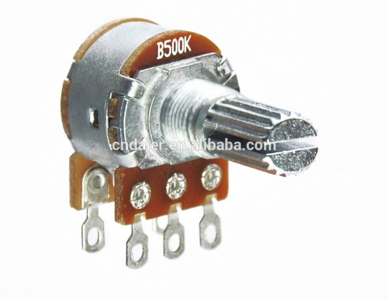 WH148-1AK-2 double potentiometer with 6 pin