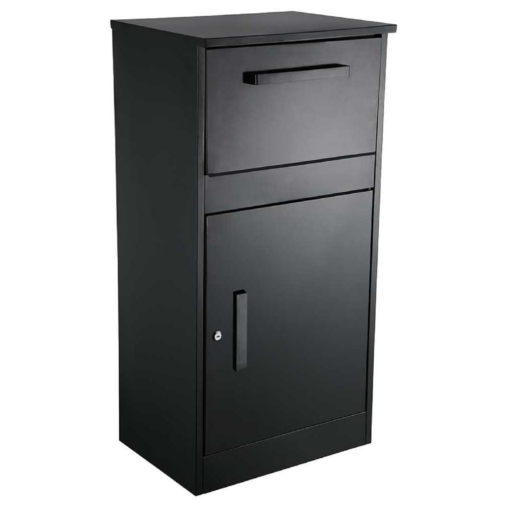 Moveable Floor Standing  Box Metal Parcel Box Locking Security Residential Home letterbox