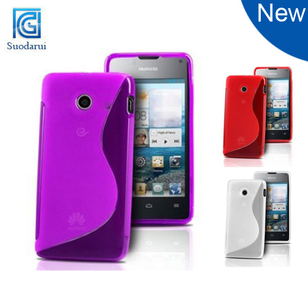 2014 new S Line TPU Case cover For Huawei Ascend Y330 Mix color factory