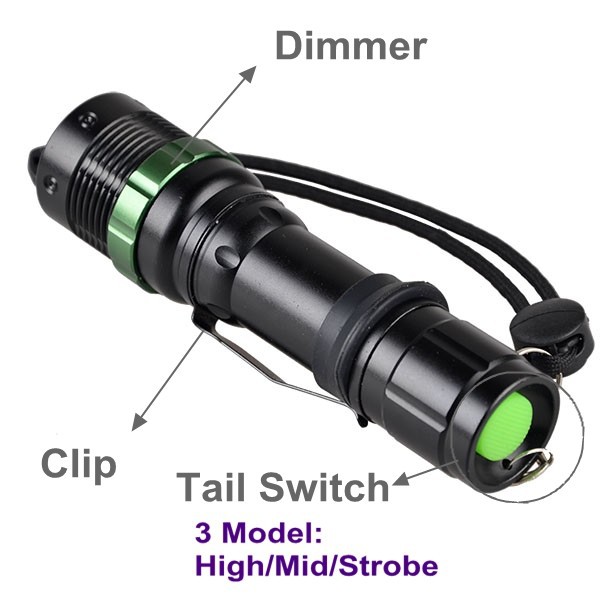 High evaluation Police Traffic Signal Baton Flashlight