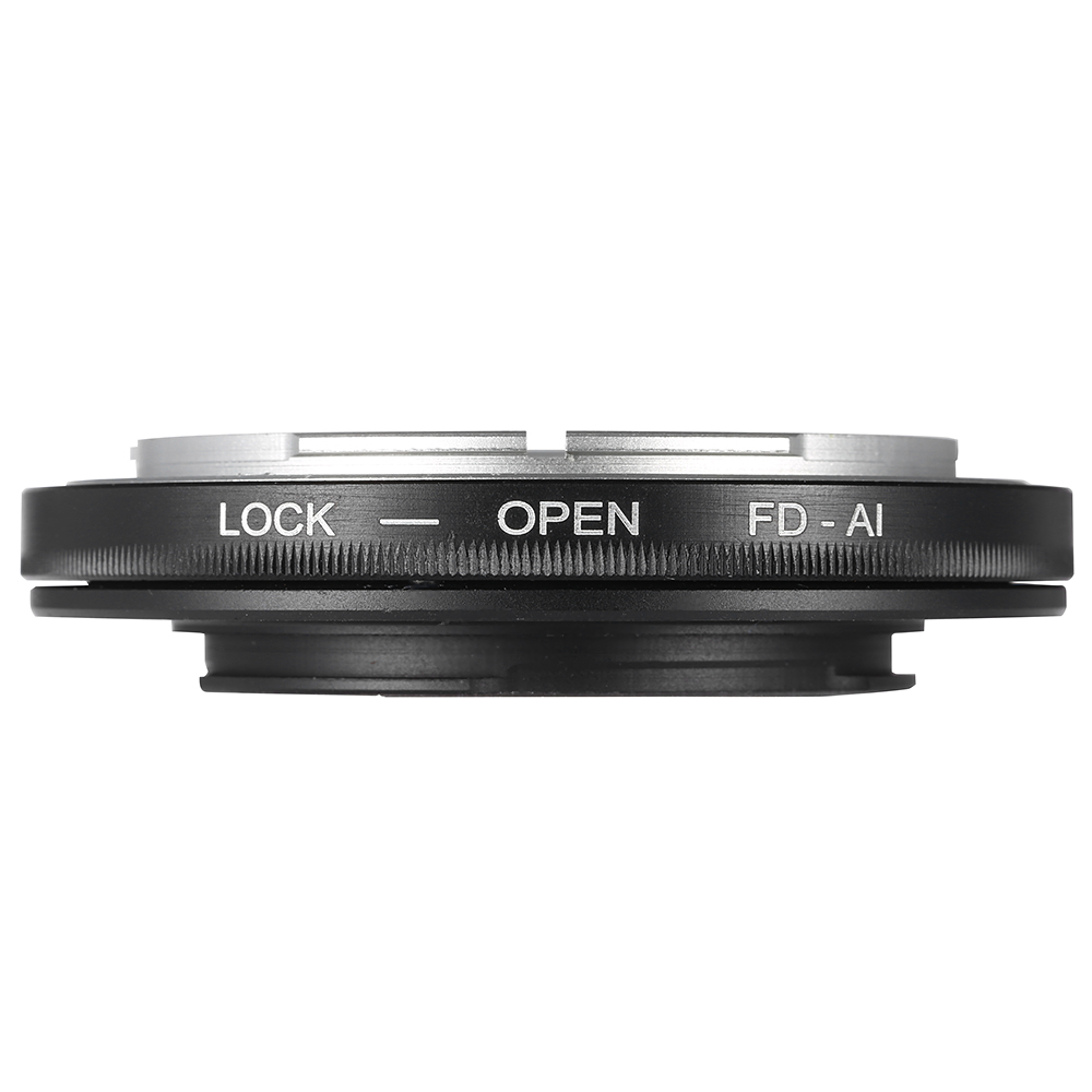 Manual focus FD-AI Lens Mount Lens Adapter Ring for Canon FD Lens to Fit for Nikon AI F Mount Lenses for Macro shooting
