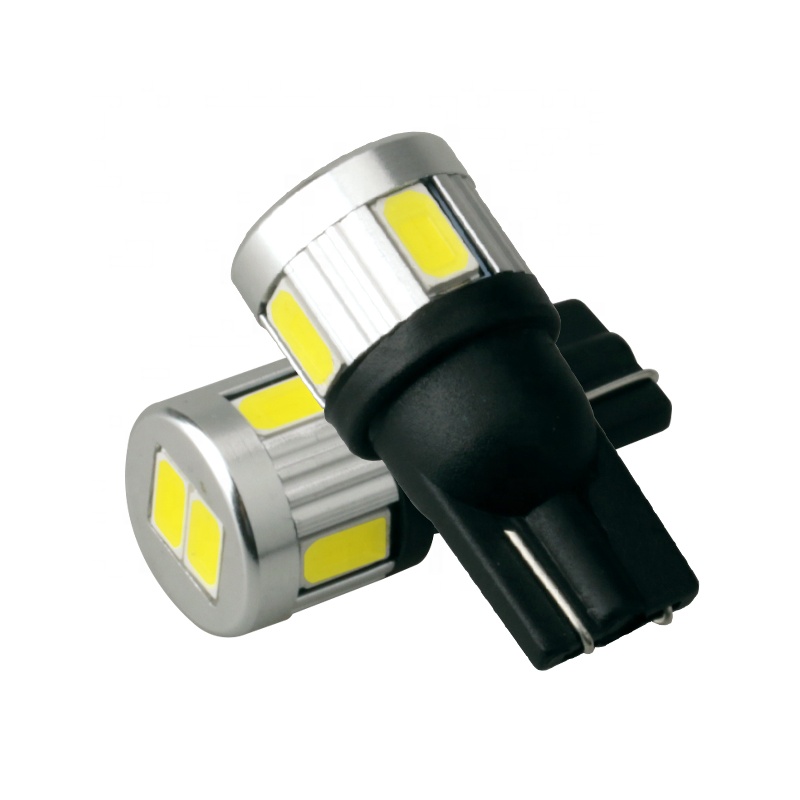 Factory Direct Wholesale T10-6Smd-5630 W5W Amber Led Bulb