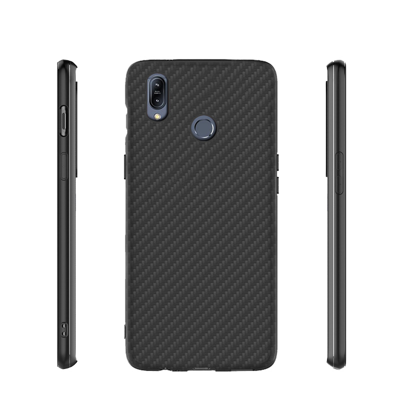Premium Carbon Fiber  Case Full Sides Protective Shell Back shockproof Cover Design For ASUS Zenfone Max M2