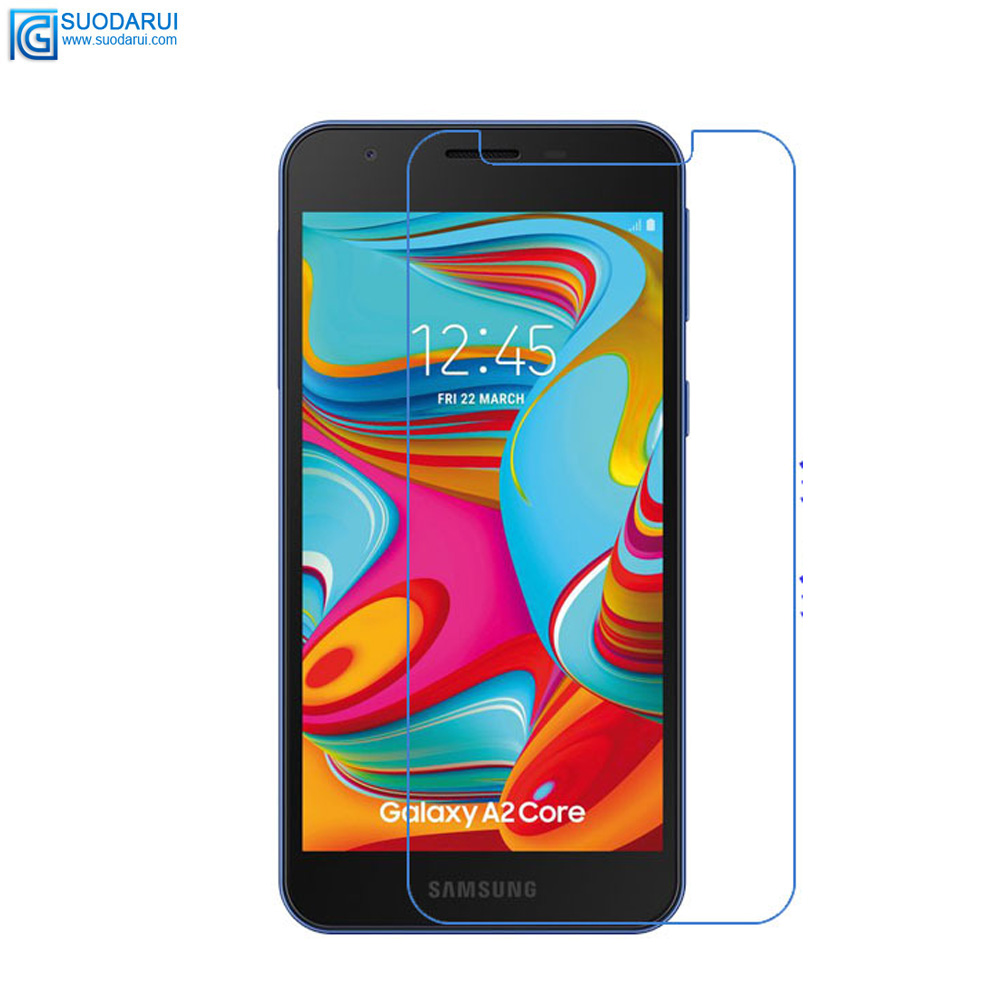 Tempered Glass Screen Protector for Samsung galaxy J2 Core 9H 2.5D 0.26mm HD Transparent Film