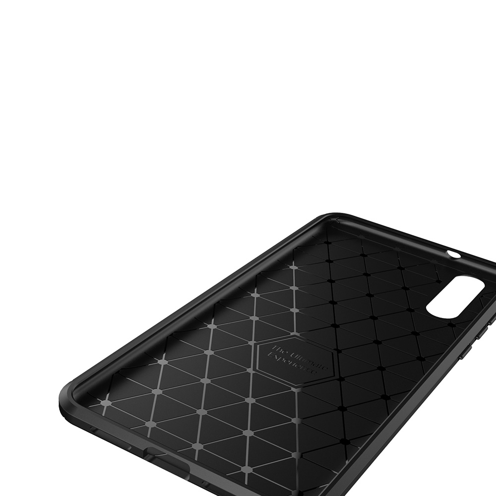 New Premium Shock Protection Carbon Fiber Skin TPU Silicone Case For Huawei P20