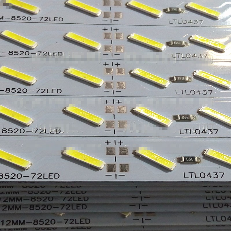 1m 2m Korea samsung pure white 6000-6500K SMD8520 LED rigid bar DC 12V 12mm led rigid bar ,New style 22W/M led hard bar light