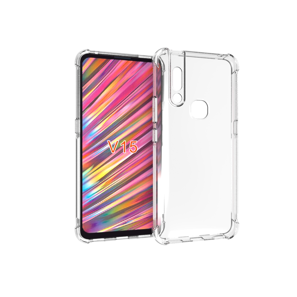 Transparent Shockproof soft  case For Vivo V15 Tpu cover