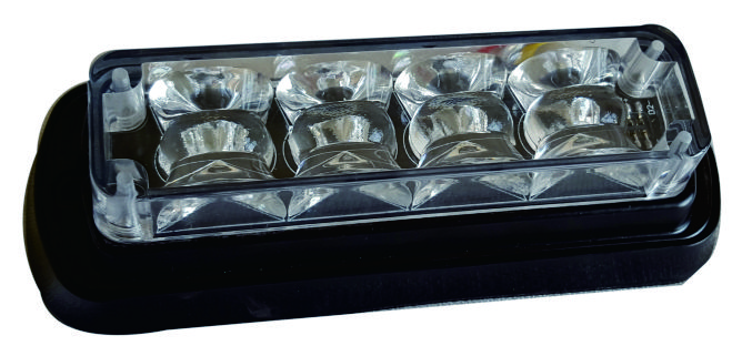 New Grill 4 leds Emergency Traffic Warning Police LED Strobe Lights