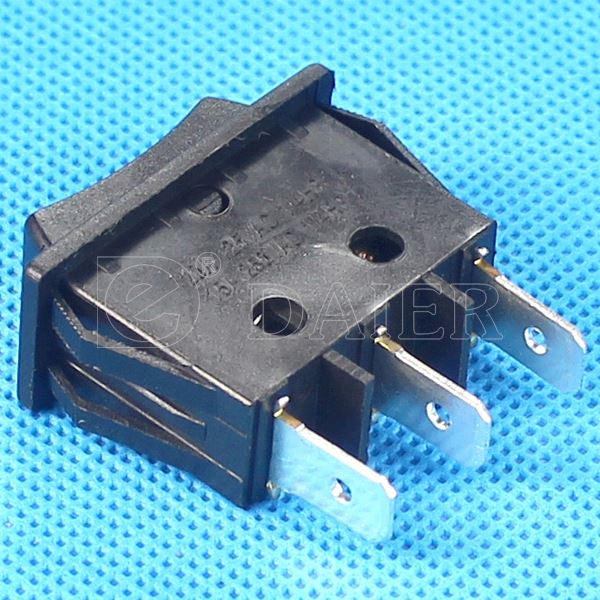 Single Pole Double Throw KCD3 T125 55 Rocker Switch 3 Position