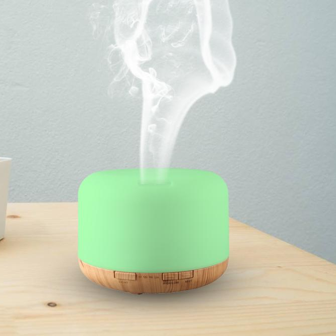 500ml big capacity Portable Ultrasonic Essential Oil aroma diffuser