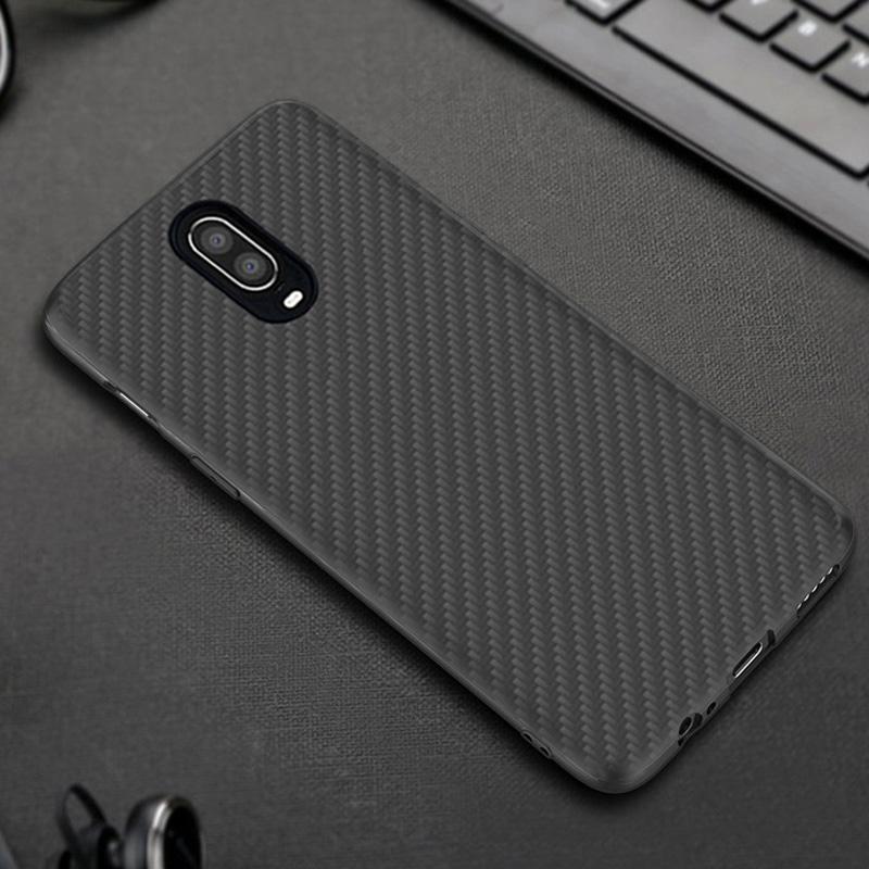 Aramid fiber case Cover For oneplus 6T Protective Shell Back Case