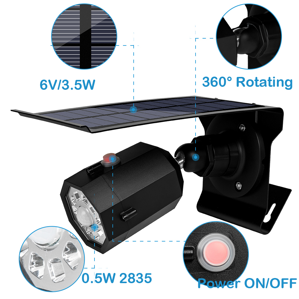 Solar Outdoor Garden Light Radar Motion Sensor Led Light Microwave Induction Waterproof IP65 Wall Fence Decor Solar Lamp