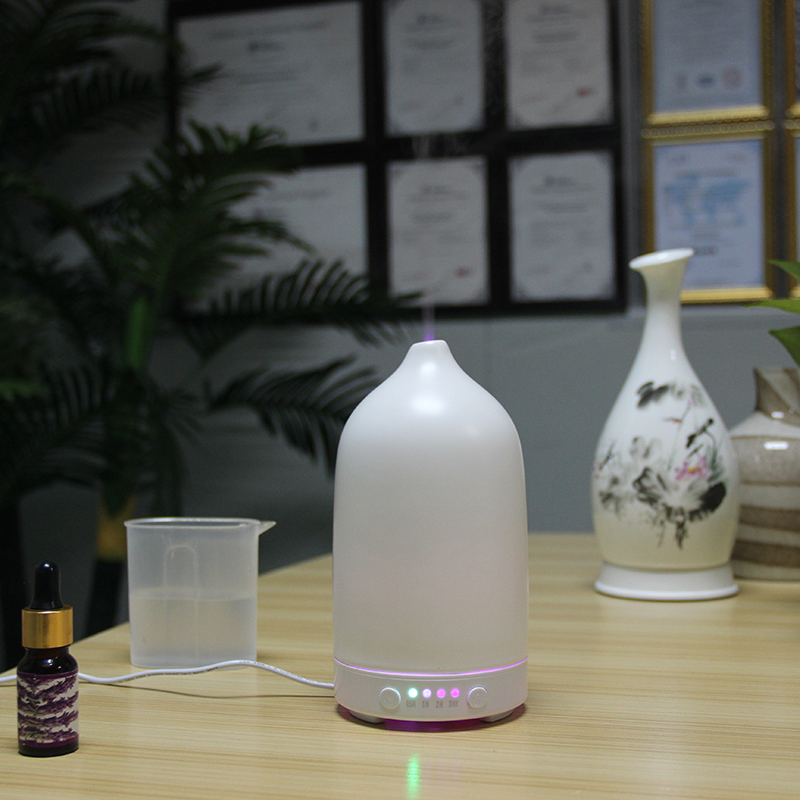 Hidly 100ml Ceramic Essential Oil Diffuser, Electronic Eco friendly Humidifier 2019 gifts for elderly parents
