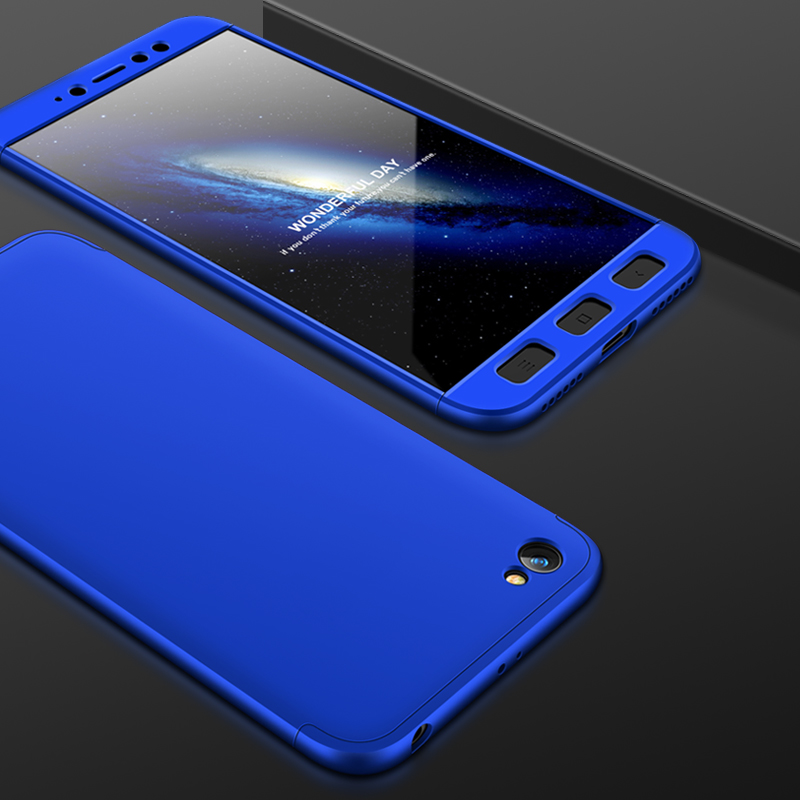 2018 hot sell 360 cover Removable 3in1 Hard PC Shield Back Cover Case for Xiaomi Redmi Note 5A phone cases