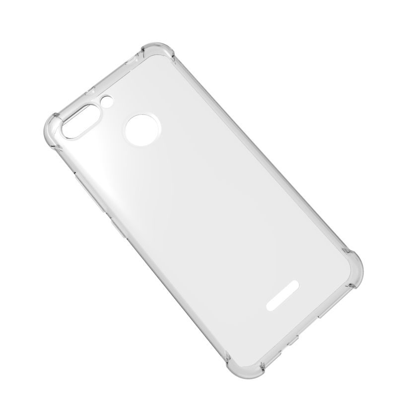 Transparent Shockproof soft Tpu cover case For Xiaomi Redmi 6