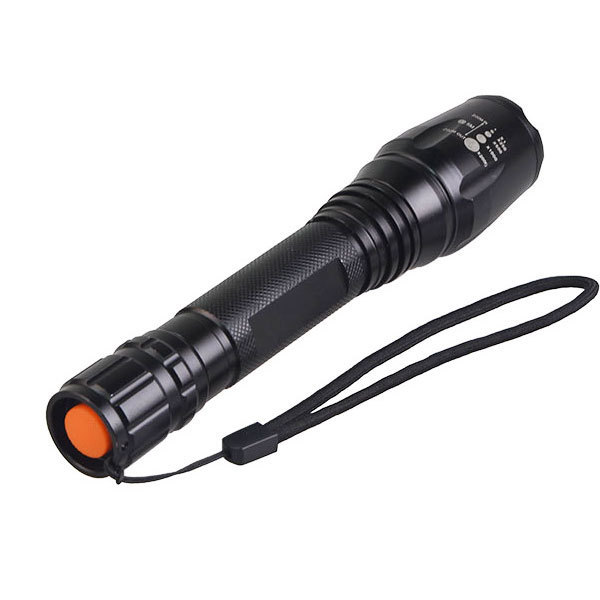 Rechargeable Flash Light Military T6 LED Portable Tactical Flashlight