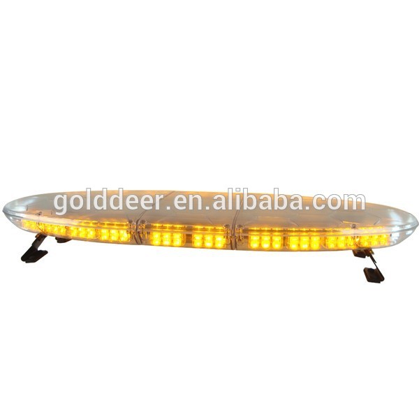 Egg-Shape 1500mm Ambulance Flashing Lights Led Blue Strobe Lightbar