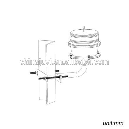 JV-LS-C Marine Light Solar Rechargeable Navigation Light for Boat