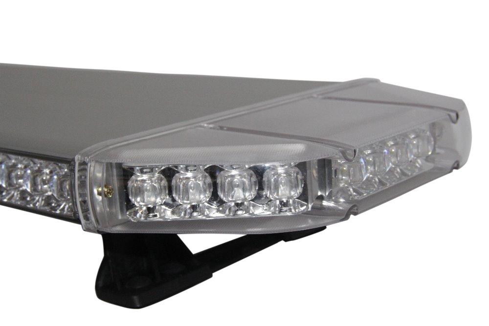 New arrival sliver housing led police lightbar for car