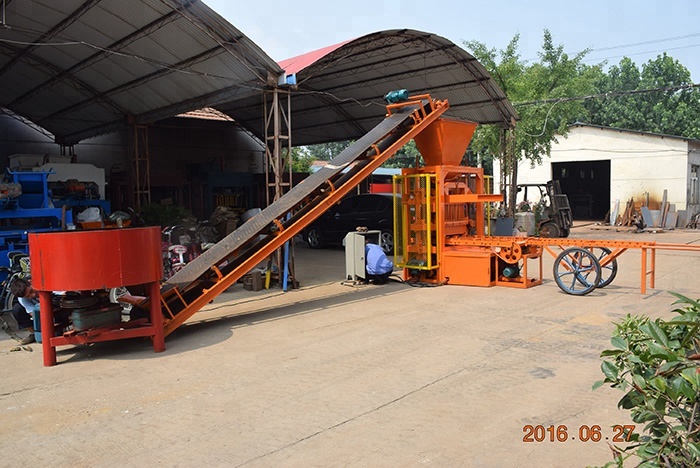 Vibrated block machine factory/ Cement brick making machine price