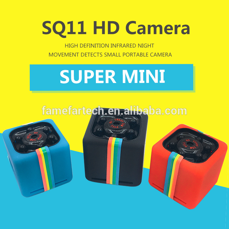 Mini Camera SQ11 SQ8 HD Camcorder Night Vision Micro Camera 1080P Sports Mini DV Voice Video Recorder for Car Driving