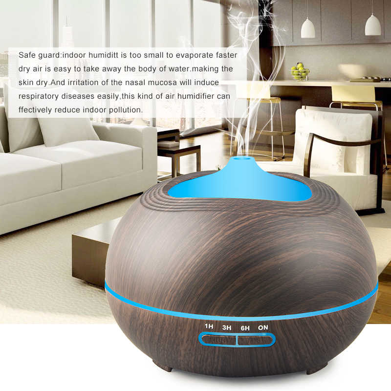 High Quality Electric Aroma Diffuser 300ML with Two Working Modes Intermittent &Continuous Wholesale Aromatherapy Diffuser