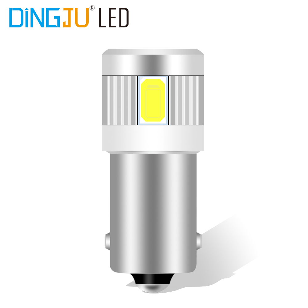 Factory Direct Supply Ba9s T4w 6 Smd 5730 Canbus Led Auto Bulb 12v License Plate Light Reading Lights From China