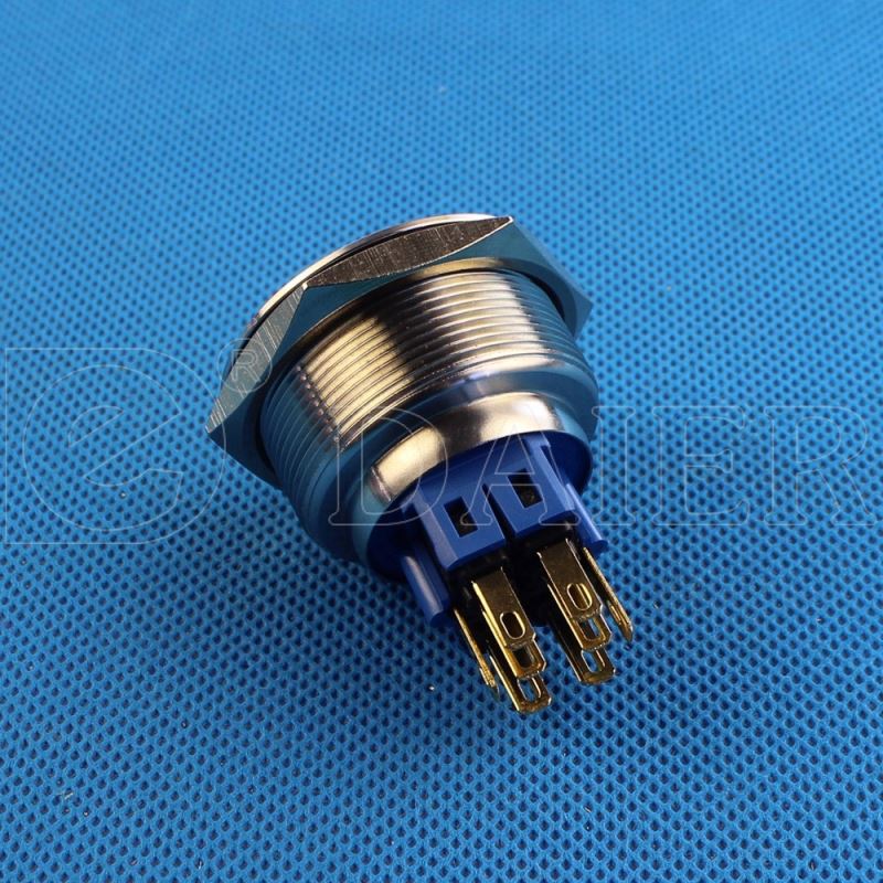 30mm Illuminated Waterproof Heavy Duty Push