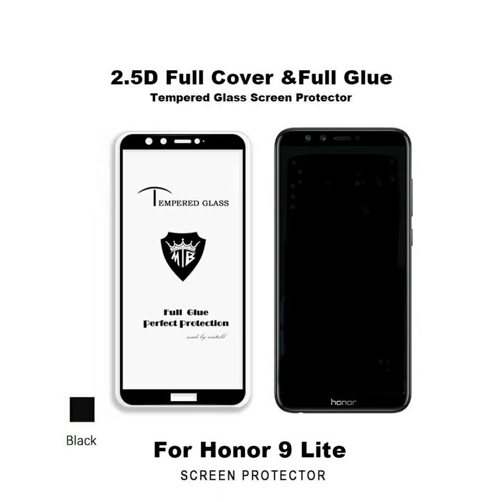 Tempered Glass Screen Protector for Huawei Honor 9 lite / 9H 2.5D Full Cover & Full Glue film