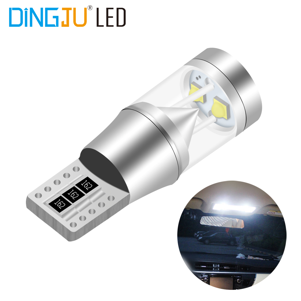 High Quality Wholesale Custom Cheap T10 194 Led 3smd Bulb 12v 1.1w W5w Instrument Light Licence Plate Lamp At Price