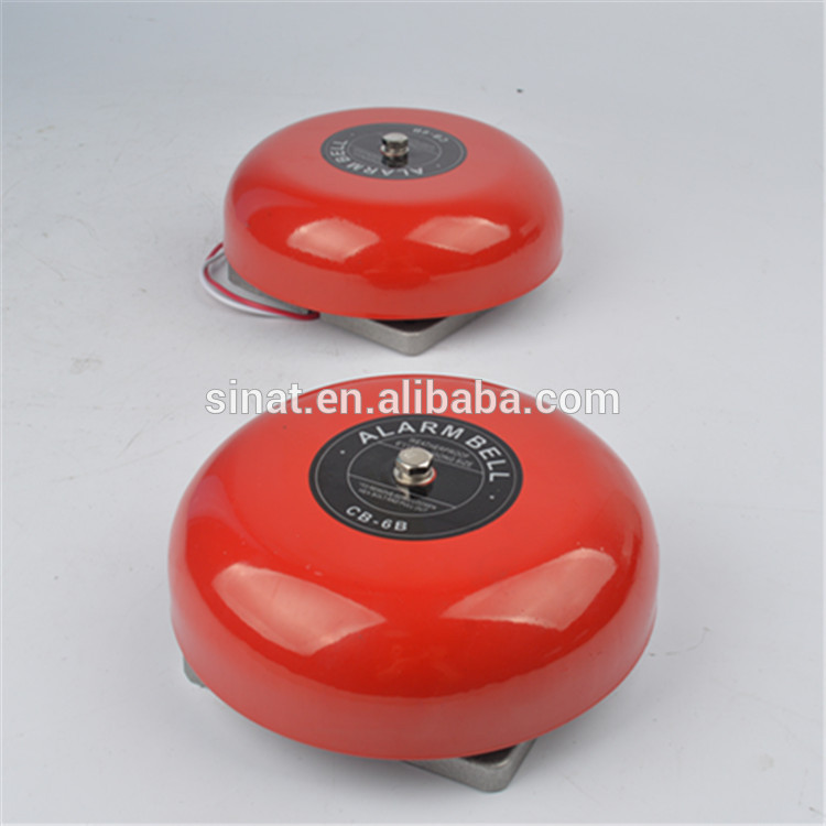 Weatherproof electric fire alam bell 25mA 220V