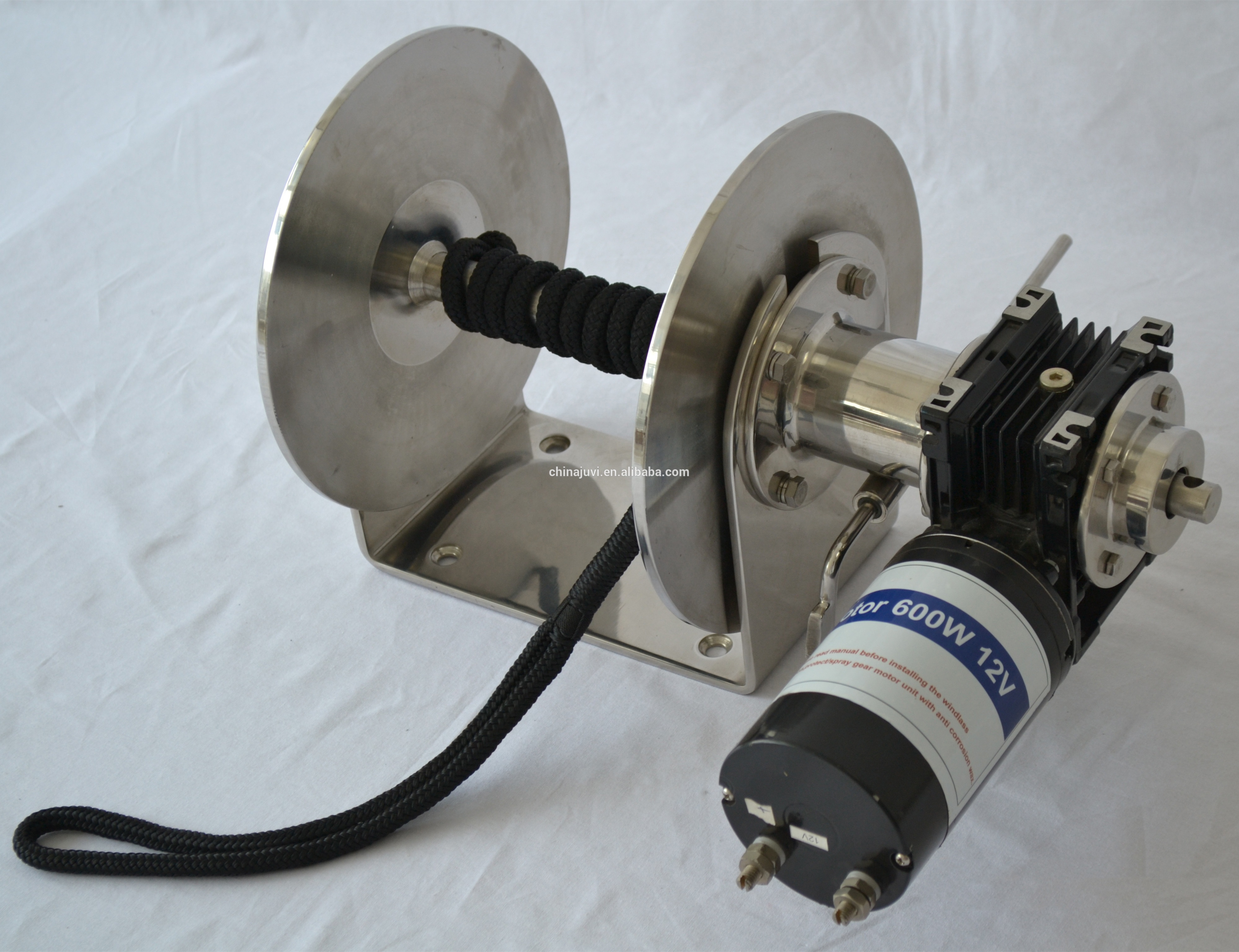 JVW-013 12v 24v boat yacht anchor drum electric winch windlass for sale