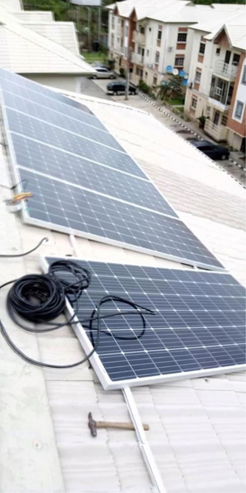 8KW Commercial Solar Panel System 3x AC 220V With Solar Controller, Inverter and Battery Charger Functions