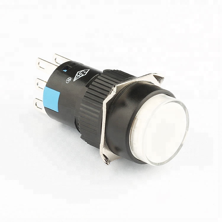 AD16 on sale free sample 12 volt momentary push button switch