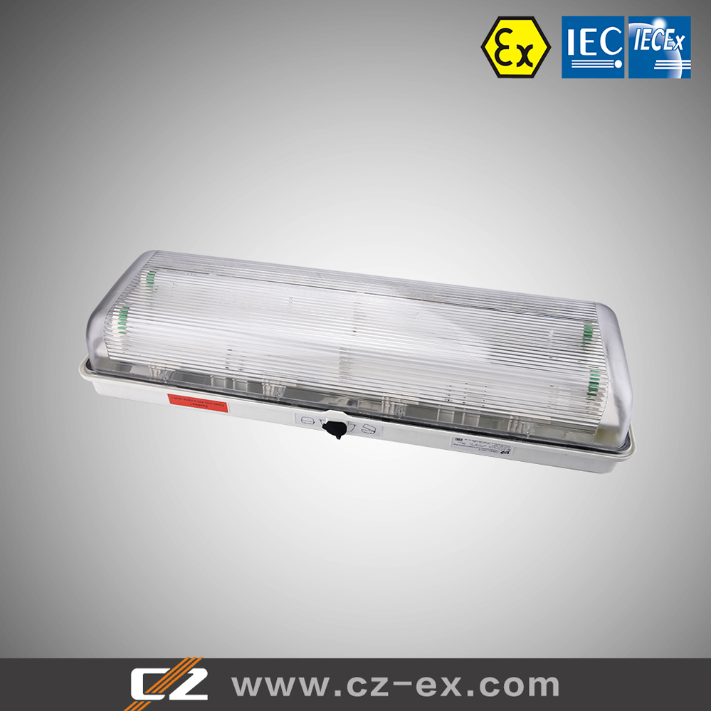 manufacturing explosion proof 2x36w fluorescent light fittings with 3 years warranty