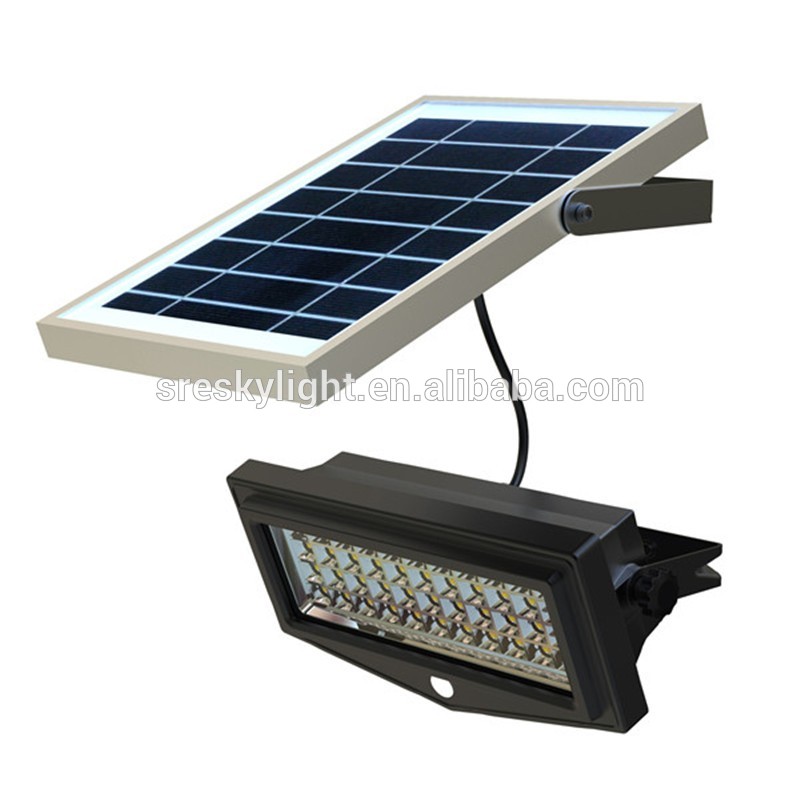 Solar Motion Activated Security Light,10W Solar Floodlight