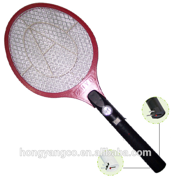 HYD3903 ABS good quality electric rechargeable swatter plastic bat with CE/ROHS