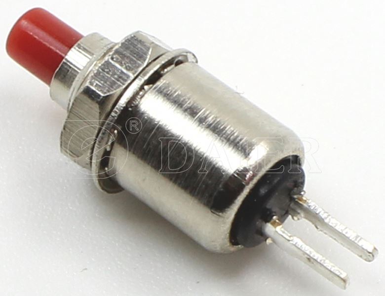 5.2mm Mini Plastic Normally Open 125VAC Momentary Push Button Switch