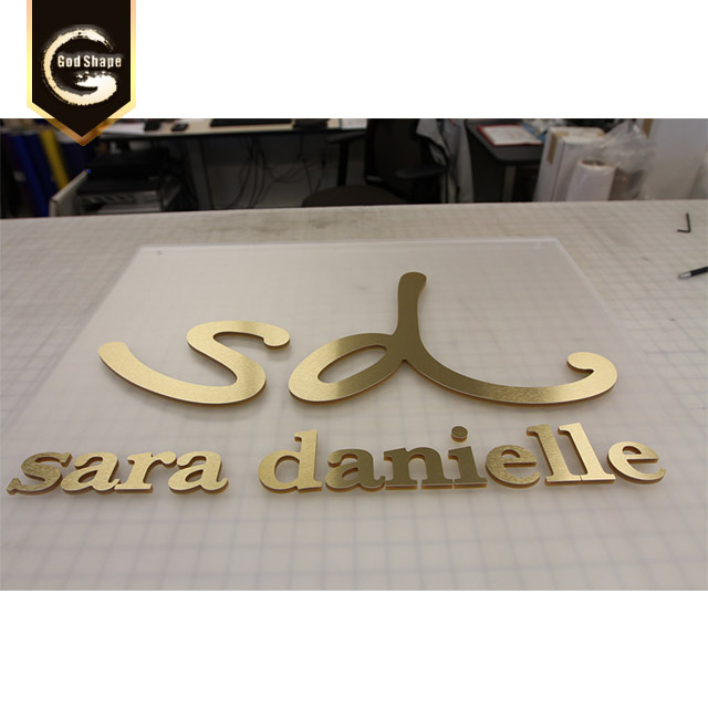 Waterproof 3D LED Light Letter Aluminum Channel Led Letter Lights Electronic Led Sign  Letter