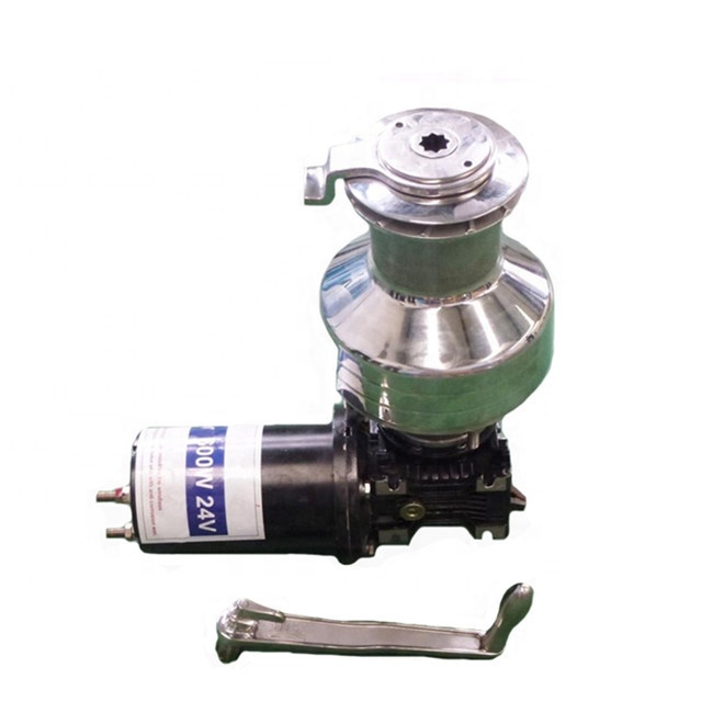 12V 800W electric winch handle sailing boat winch JVEW-004