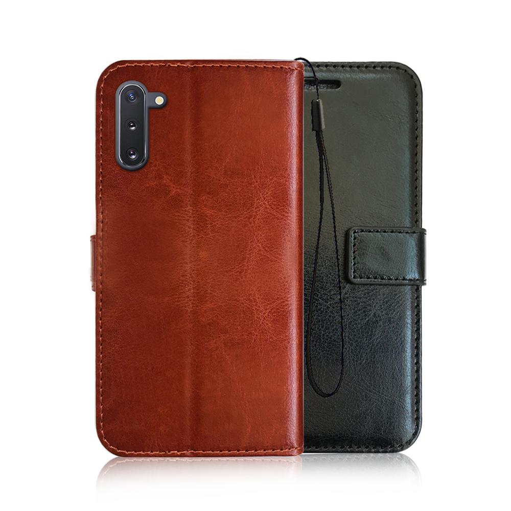 High Quality PU Leather Magnetic Flip Case for Samsung galaxy Note 10 5G with stands Wallet Book Cell phone Case